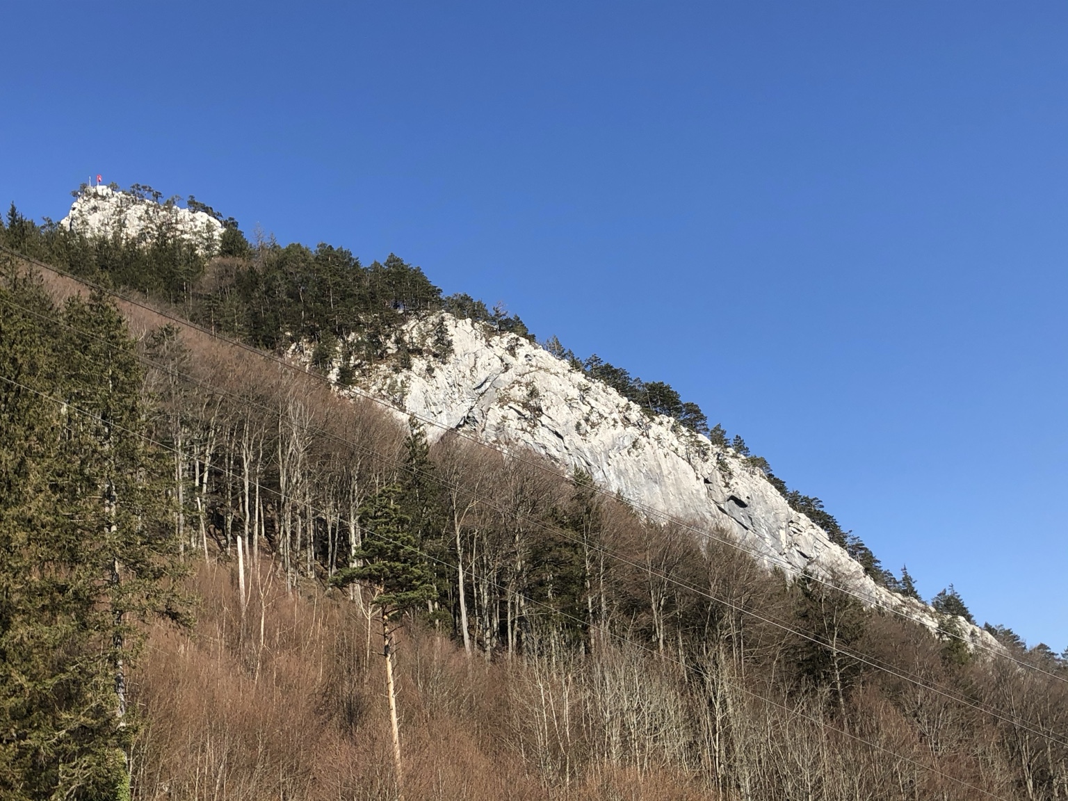 Stockfluh über dem Vierwaldstättersee